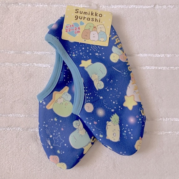 Sumikko Gurashi Low Cut Home Warm Socks (Blue) - Picture 3 of 5